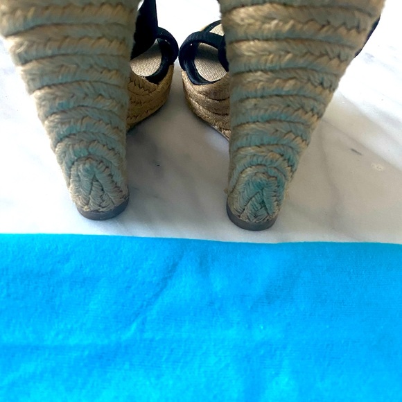 ❣️Jean Michel Cazabat Fella Black Wedges 36❣️ - Picture 7 of 9